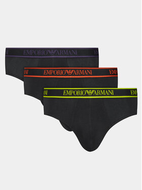 Emporio Armani Underwear Emporio Armani Underwear Komplet 3 par slipów 111734 3F717 29821 Czarny
