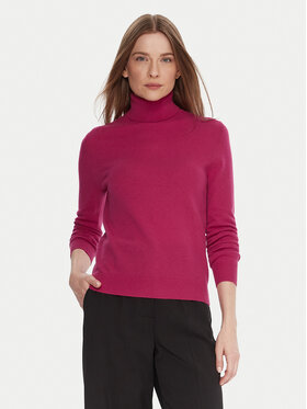 United Colors Of Benetton United Colors Of Benetton Bluză cu gât 1002D2348 Roz Regular Fit