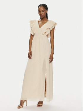 Rinascimento Rinascimento Coctailkleid CFC0119287003 Beige Regular Fit