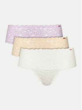 Dorina Dorina Set di 3 culotte classiche Lana D002188LA080 Multicolore