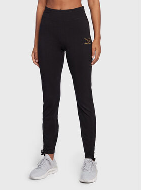 Diadora Diadora Colanți Flounce 102.178685 Negru Slim Fit