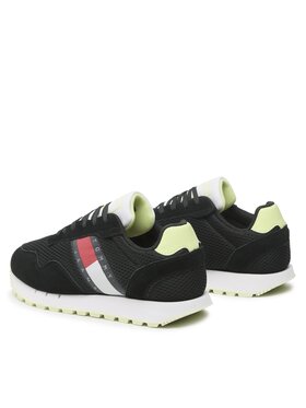 Tommy Jeans Tenisice Retro Runner Mesh EM0EM01172 Crna