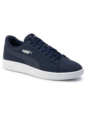 Puma Puma Sneakersy Smash V2 Buck 365160 15 Granatowy