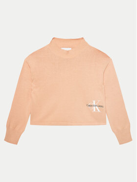 Calvin Klein Jeans Calvin Klein Jeans Pullover Monogram IG0IG02548 Rosa Regular Fit