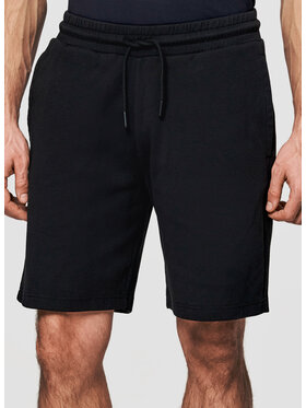 Pako Lorente Pako Lorente Szorty materiałowe P26SN-WS-004 Czarny Classic Fit