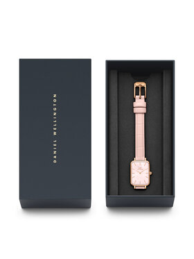 Daniel Wellington Sat Quadro Pressed DW00100508 Ružičasto Zlato