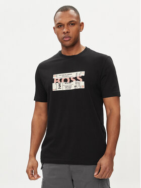 Boss Boss T-Shirt Bossticket 50515829 Czarny Regular Fit