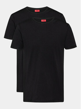 HUGO Hugo 2er-Set T-Shirts Round 50325440 Schwarz Regular Fit