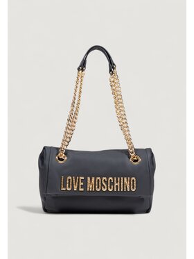 LOVE MOSCHINO LOVE MOSCHINO Σάκος HAMMERED LOGO Μαύρο