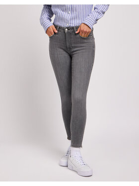 Lee Lee Jeansy SCARLETT Szary Skinny Fit