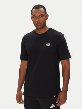 adidas adidas T-Shirt Mini Pizza Graphic JM6483 Czarny Regular Fit