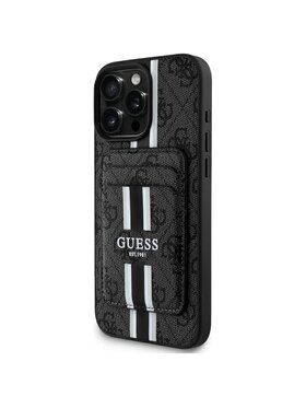 Guess Guess Etui na telefon Apple iPhone 16 Pro Max Czarny
