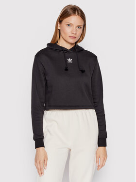 adidas adidas Bluza adicolor Essentials HM1829 Czarny Relaxed Fit