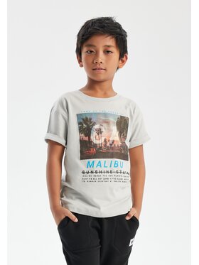 MINOTI MINOTI T-Shirt 13tee 27 Szary Regular Fit