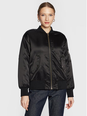Sisley Sisley Bundy bomber 2TOKLN01Q Čierna Regular Fit