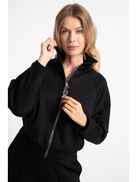 CLICK CLICK Kurtka przejściowa 71-0108 Czarny Modern Relaxed Fit