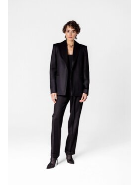 LE POSSÉ LE POSSÉ Marynarka WWBWSC Czarny Tailored Fit