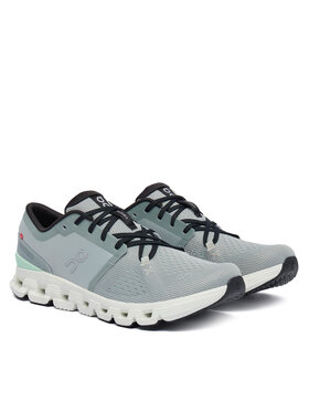 On On Маратонки за бягане Cloud X 4 3ME30044422 Светлозелен