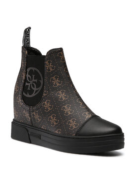 Guess Guess Боти Frenze FL7FRE FAL12 Кафяв