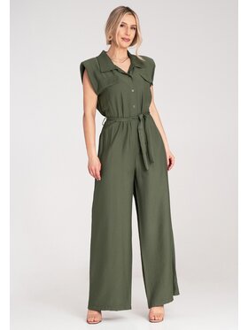 FIGL FIGL Overal M1176 Zelená Regular Fit