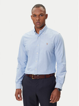 Polo Ralph Lauren Polo Ralph Lauren Cămașă Cupdppcs 710792041002 Albastru celest Custom Fit