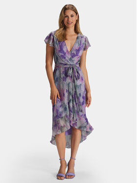 Swing Swing Vasarinė suknelė 5AG14300 Violetinė Regular Fit