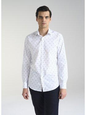 Pako Lorente Pako Lorente Koszula P24SN-1X-031 Biały Slim Fit
