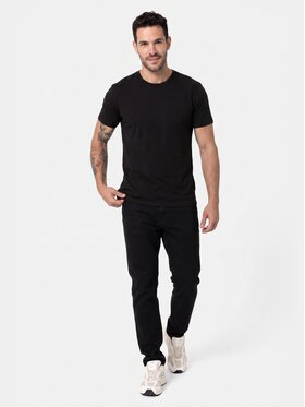 BASICLO BASICLO T-Shirt W-2325-99 Czarny Regular Fit
