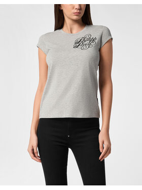 PHILIPP PLEIN PHILIPP PLEIN T-Shirt 27361 Bílá Skin Tight Fit