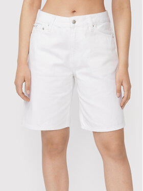 Calvin Klein Jeans Calvin Klein Jeans Farmer rövidnadrág J20J218808 Fehér Straight Fit