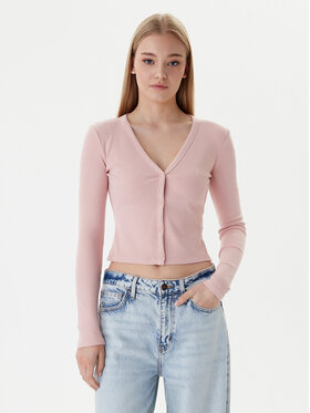 Guess Guess Kardigan V6RP06 K8RT2 Ružičasta Regular Fit