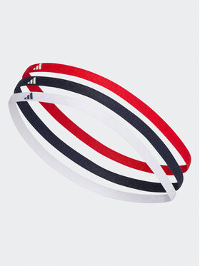 adidas adidas Opaska materiałowa Hairband 3-Pack HT3905 Niebieski