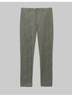 Borgio Borgio Spodnie garniturowe lumarzo_zielony Zielony Slim Fit