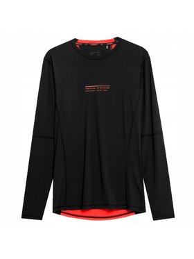 4F 4F T-Shirt TFLOM076 Czarny Comfortable Fit