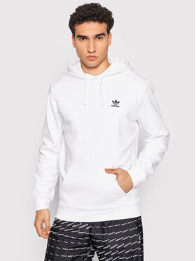 adidas adidas Bluza adicolor Essentials Trefoil H34649 Biały Regular Fit