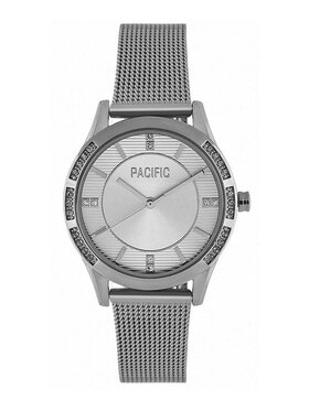 Pacific Pacific Zegarek Pacific-PC00525 Srebrny