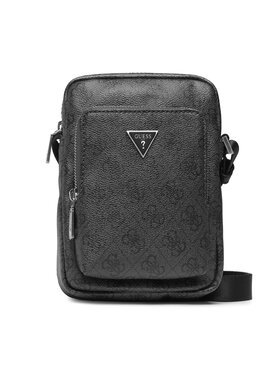 Guess Guess Мъжка чантичка Vezzola Smart HMEVZL P3163 Черен