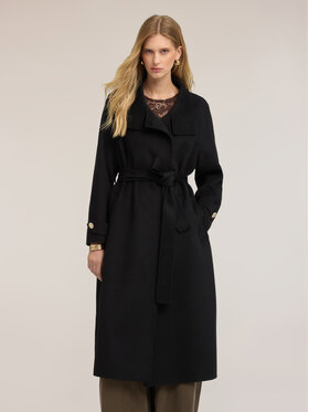 Motivi Motivi Płaszcz zimowy 0065Q000713N033 Czarny A-Line Fit