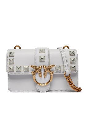 Pinko Pinko Дамска чанта Love One Mini Cl AI 23-24 PLTT 100059 A0NF Сив