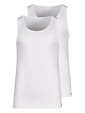 Skiny Skiny Komplet tank topów 80806 Biały Slim Fit