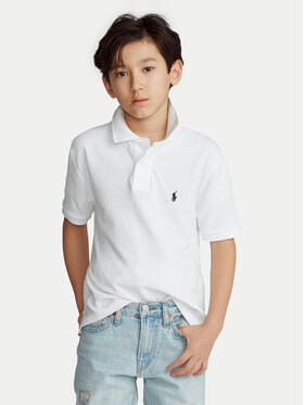 Polo Ralph Lauren Polo Ralph Lauren Тениска с яка и копчета 323603252004 Бял Regular Fit