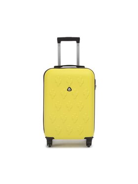 Semi Line Semi Line Μικρή Σκληρή Βαλίτσα T5565-2 Κίτρινο