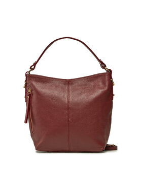 Creole Creole Ročna torba K11364 Bordo rdeča