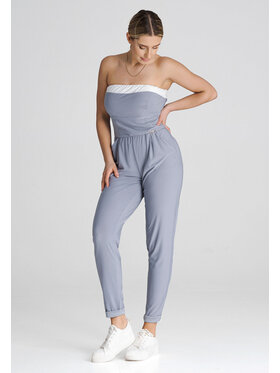 FIGL FIGL Overal M1025 Šedá Regular Fit