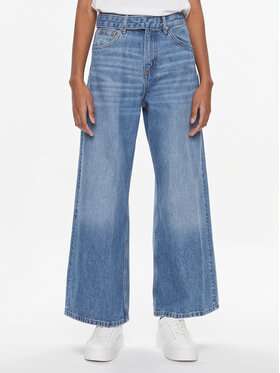 HUGO Hugo Jeansy Galeva_1 50508852 Modrá Oversize