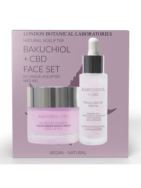 London Botanical Laboratories London Botanical Laboratories LBL- CBD + Hialuronowy zestaw do twarzy (serum + krem ​​nawilżający) Serum