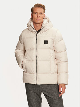 Calvin Klein Calvin Klein Μπουφάν χειμωνιάτικο K10K113476 Μπεζ Regular Fit