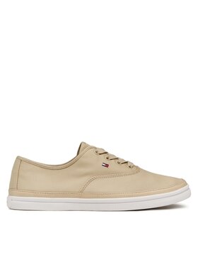Tommy Hilfiger Tommy Hilfiger Sneakers aus Stoff Essential Kesha Lace Sneaker FW0FW06955 Beige