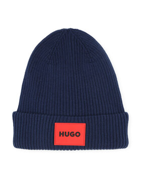 HUGO Hugo Čepice G00259 Tmavomodrá