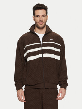 adidas adidas Bluza Monogram JP4419 Brązowy Loose Fit
